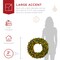 Best Choice Products Artificial Pre-Lit Fir Christmas Wreath Decoration w/ Multicolor Lights, Tips